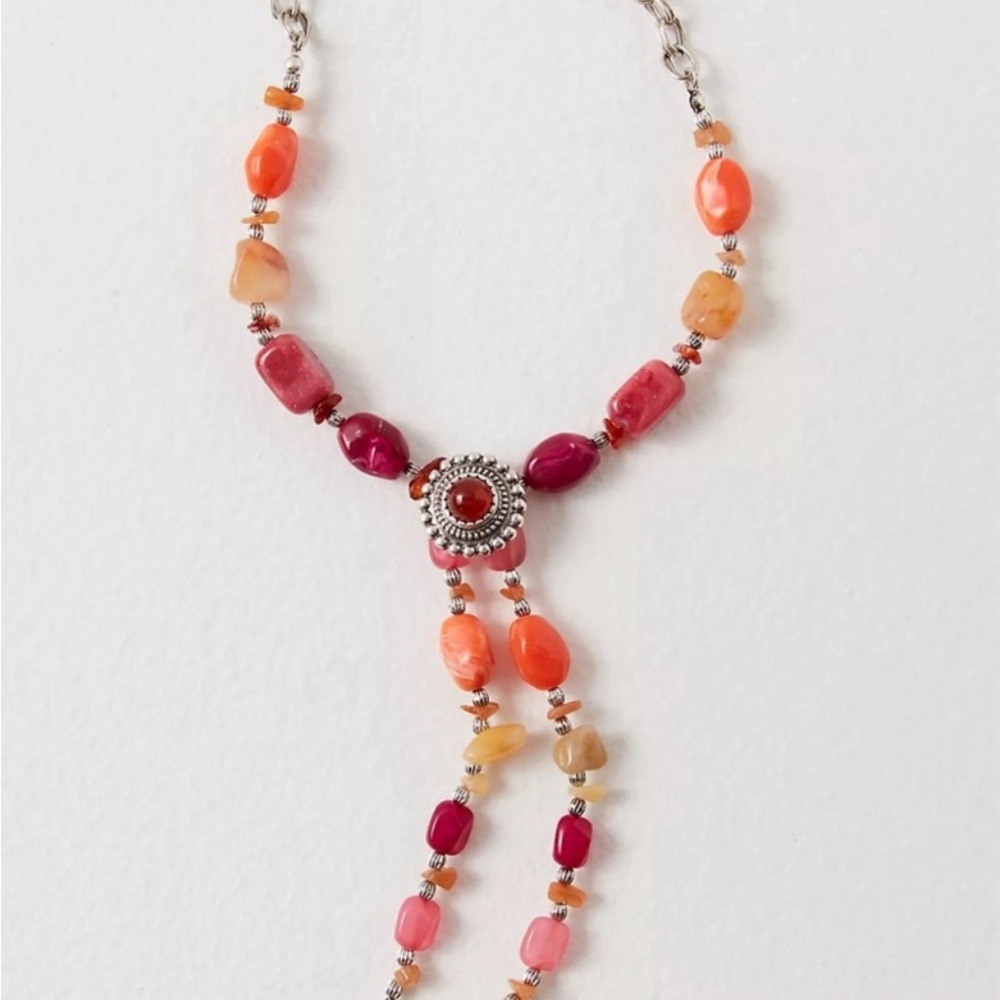 Free People | Elegant Multicolor Beaded Necklace